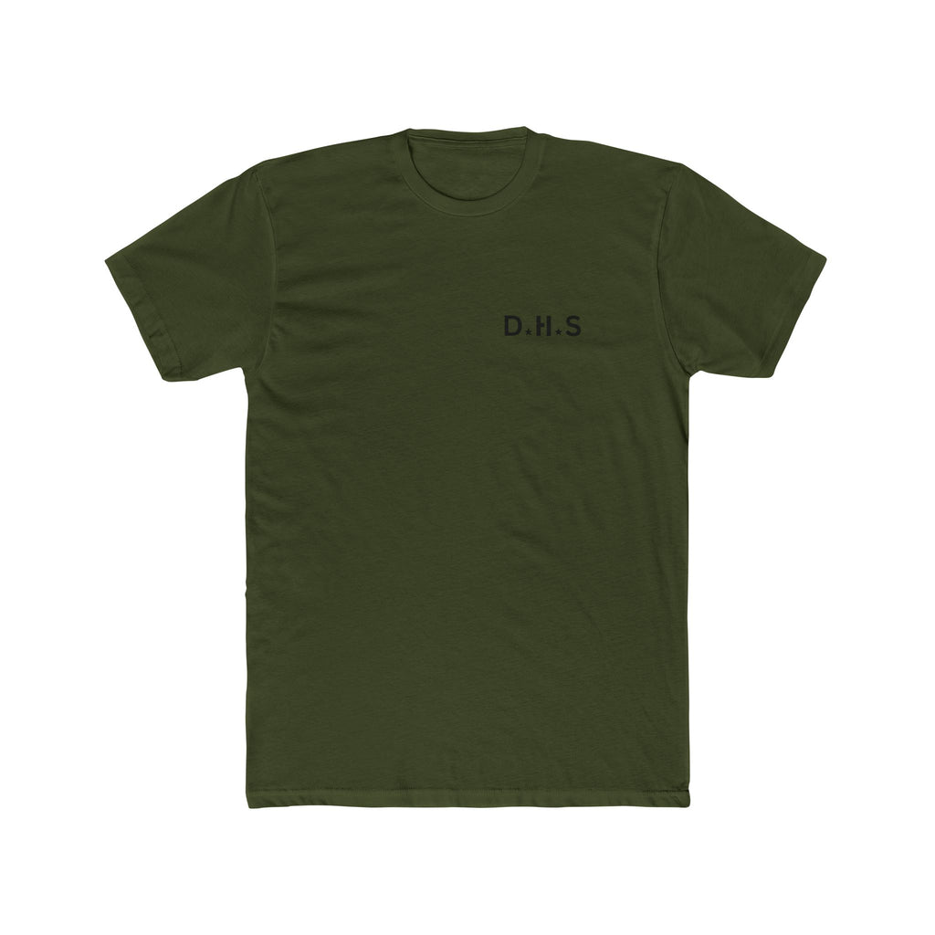 DHS Branded Graphic Tee — Black Ink Design