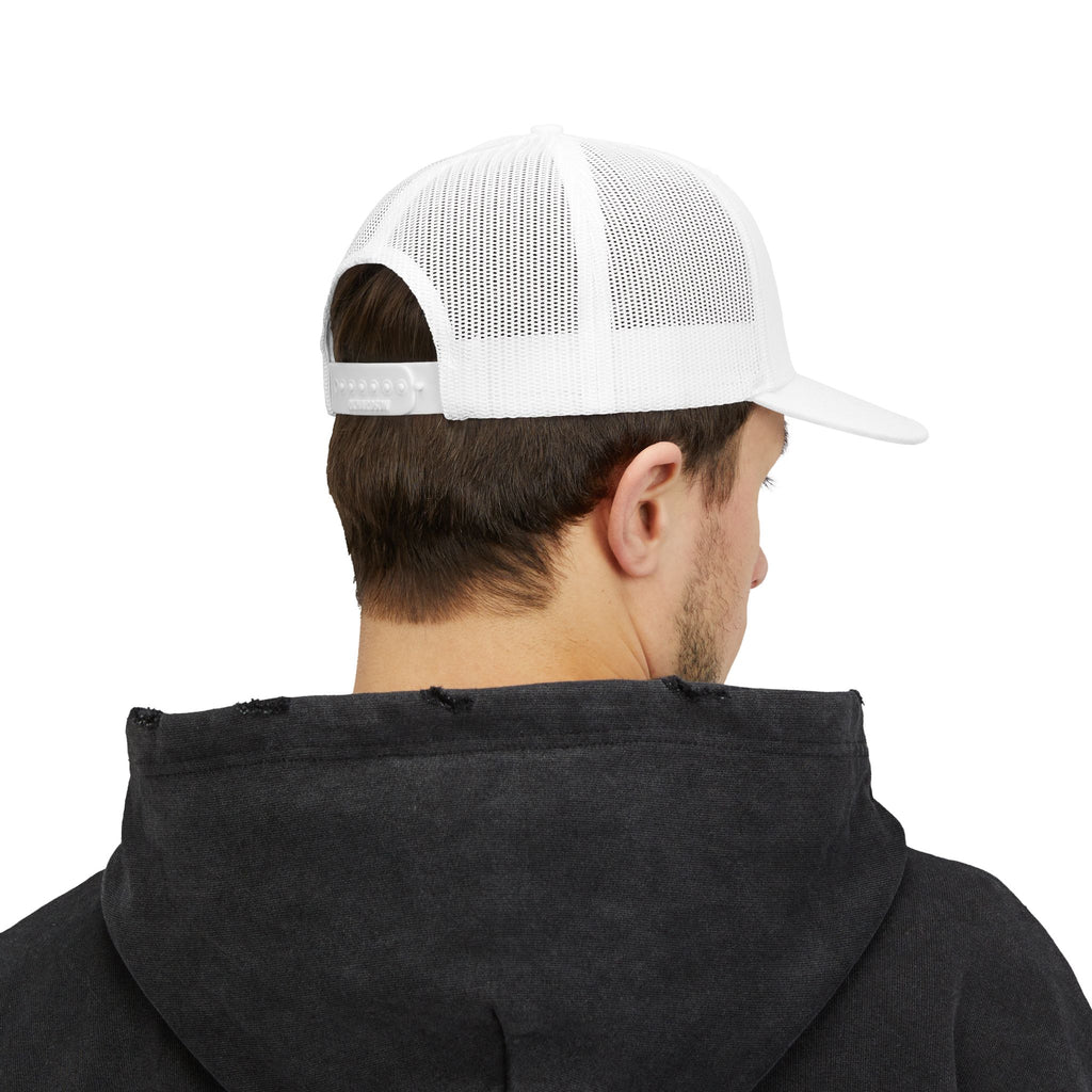 D* Hard Sh*t Trucker Cap — Bold Statement Snapback Hat