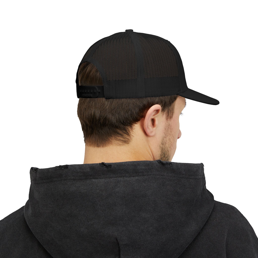 D* Hard Sh*t Trucker Cap — Bold Statement Snapback Hat